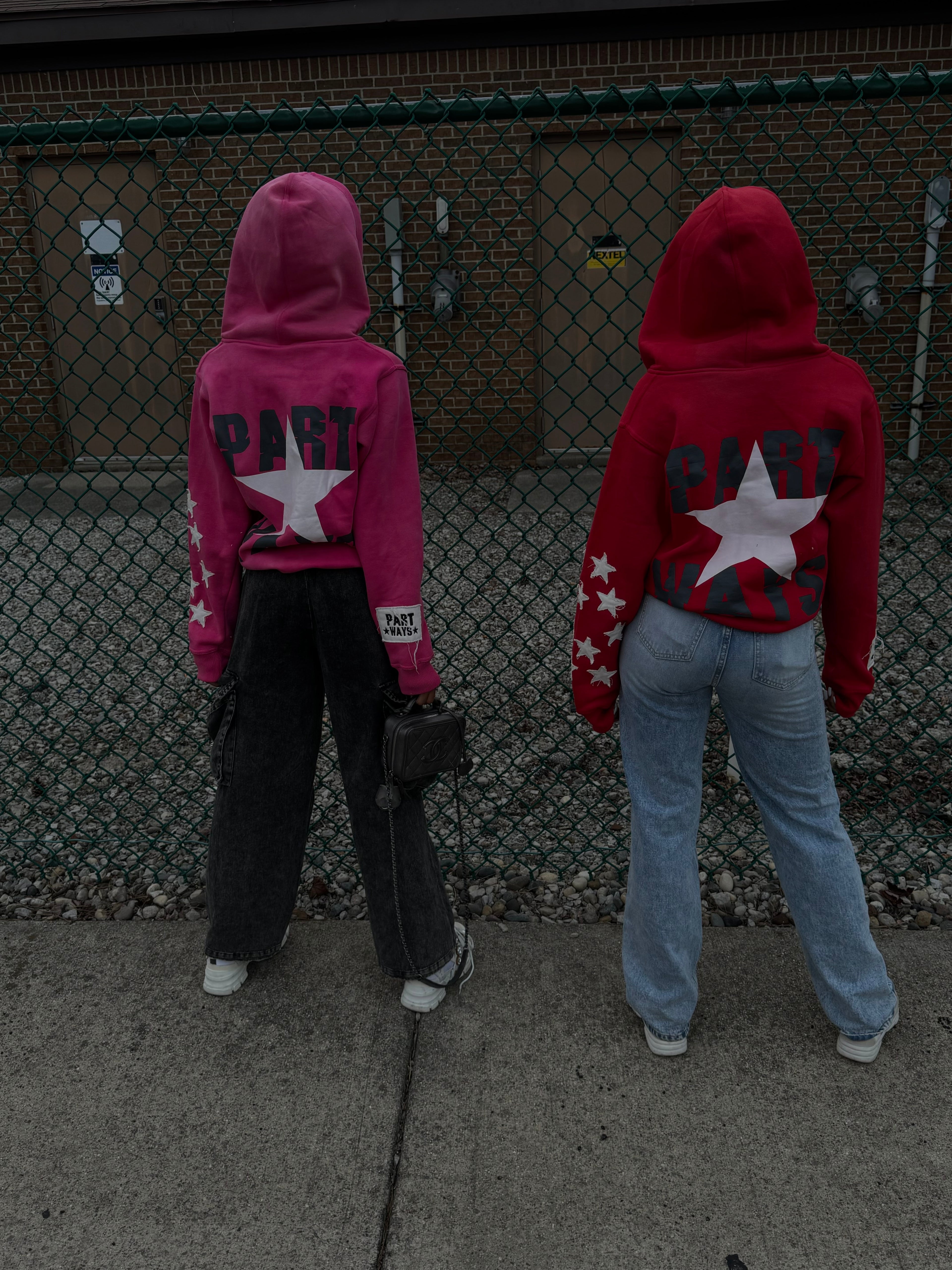 PINK PARTWAYS ZIP UP